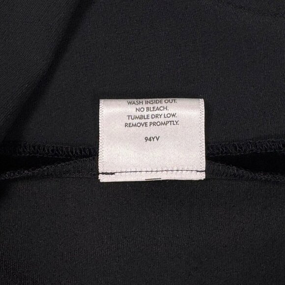 Eileen Fisher Silky Velvet Tank Top Sz.M Black Scoop Neck Minimalist Staple Goth - Picture 10 of 10